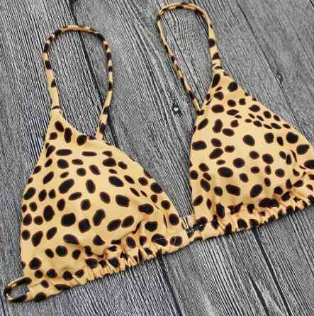 Купальник роздільний для жінок леопардовий Київ