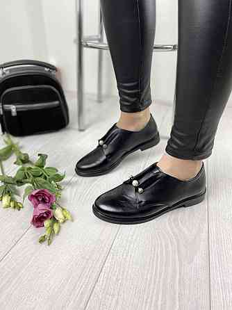 MILLI GOLD Туфлі жіночі MILLI GOLD 1244-10120 чорні (весна-осінь, шкіра натуральна) (3309) 37р. Коломыя