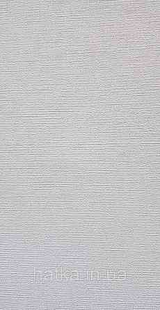 Шпалери вінілові на флізеліні AS creation Tempo метрові однотонні під тканину бавовна дрібна смужка світло-сірі Київ