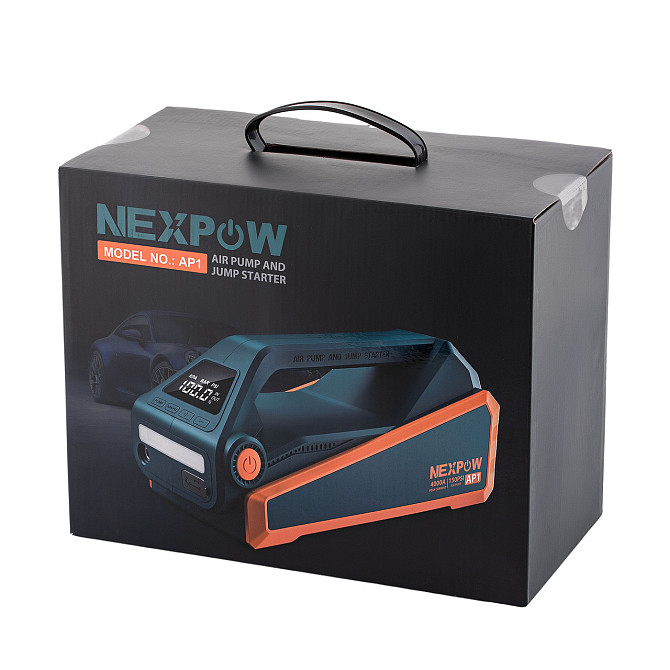 Пусковое устройство Jump Starter с компрессором для авто NEXPOW AP1 (4000A) 74,0Wh/20000mAh Дніпро - фото 7