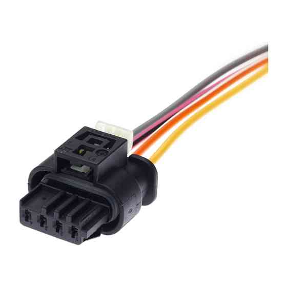 Роз'єм конектор с проводом, 4-кон., Привод Випускний Заслонки ???, 7549032-02, A2115451928, BMW, Mercedes-Benz 47801 Київ