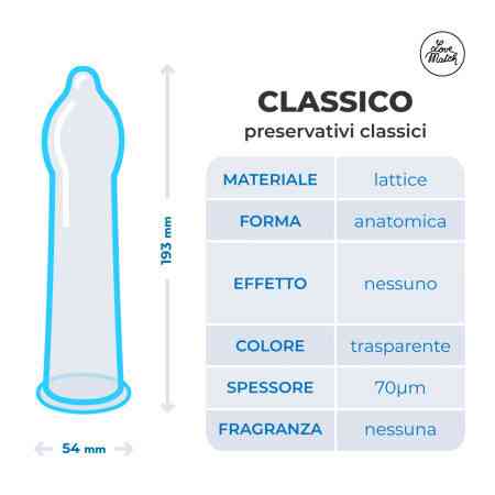 Презервативи - Classico (Classic), 6 шт. Sex Aura Київ
