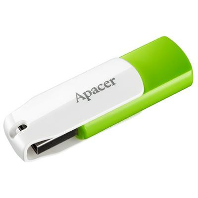 USB флеш накопитель Apacer 32GB AH335 Green USB 2.0 (AP32GAH335G-1) Винница - изображение 2
