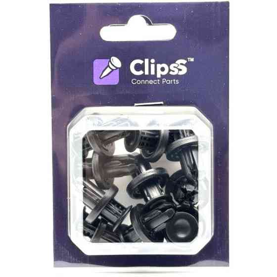 Натискна кліпса кріплення бампера та кузова Honda, Acura — ClipsS 1518 / 11412, 91505TM8003, 91505-TM8-003 Ковель