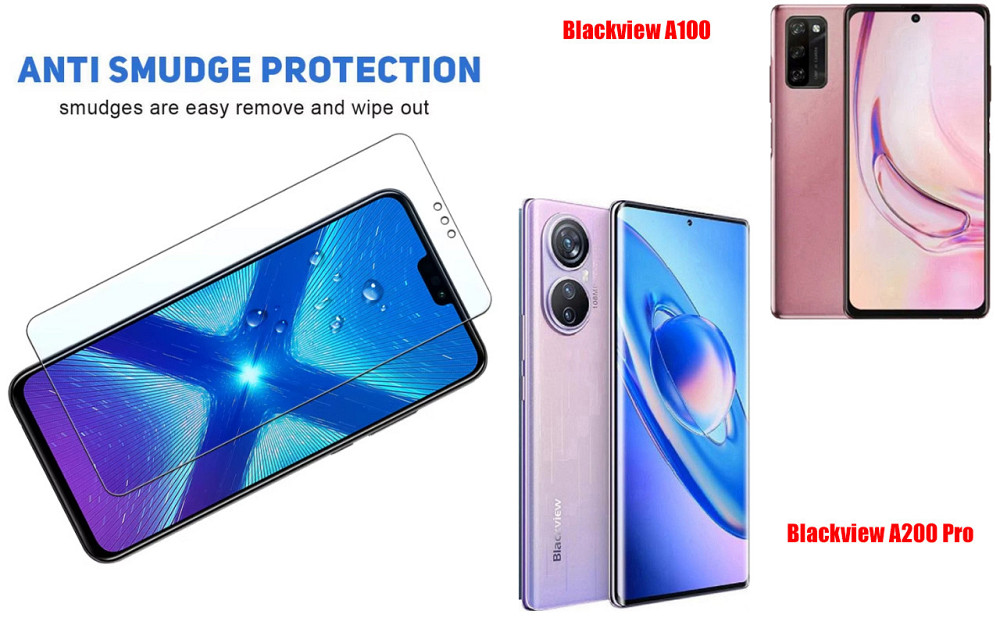 Защитное стекло NeoGlass для Blackview A100, A200 Pro – ультрапрозрачное и устойчивое Киев - изображение 3