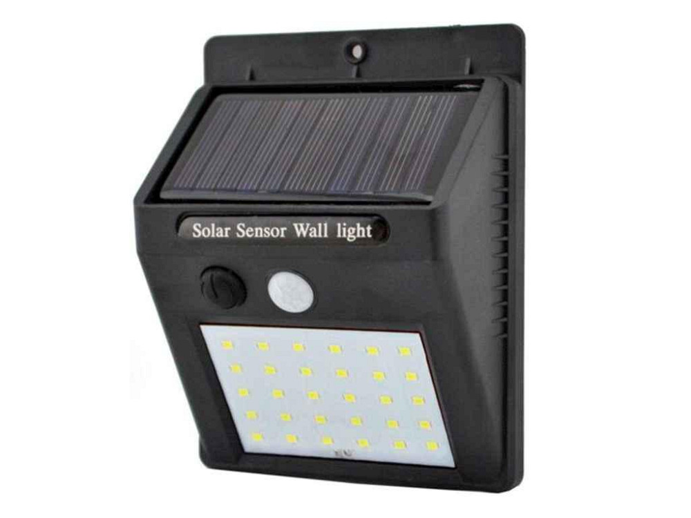 Фонарь уличный с датчиком движения BG102-30LED (609-30/5115) solar ТМ OPV Киев - изображение 1