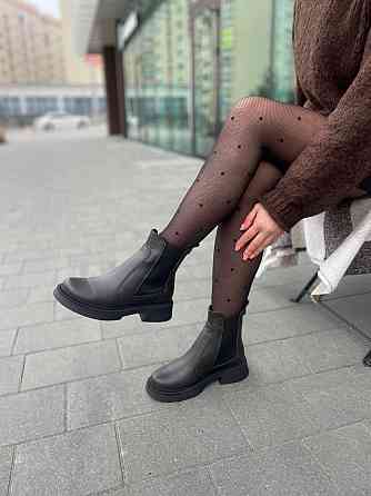 Edan Instruments Черевики жіночі EDAN 217 шоколадні (зима, шкіра натуральна) (5700) Коломия