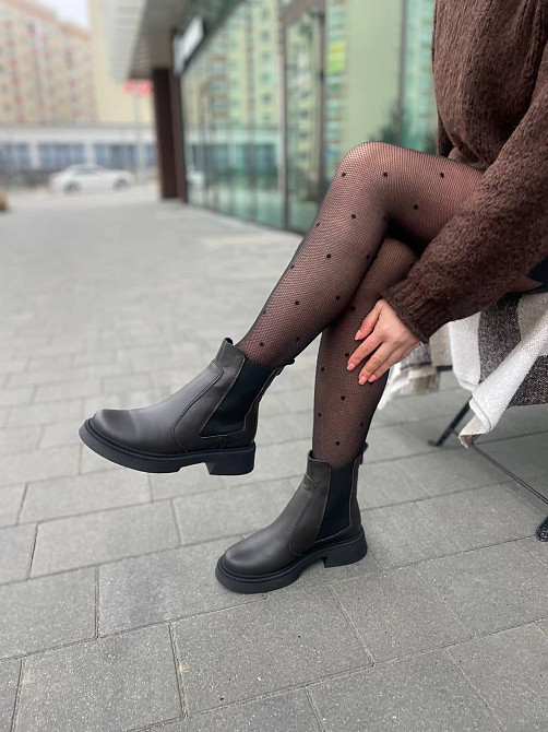 Edan Instruments Черевики жіночі EDAN 217 шоколадні (зима, шкіра натуральна) (5700) Коломия - фото 3