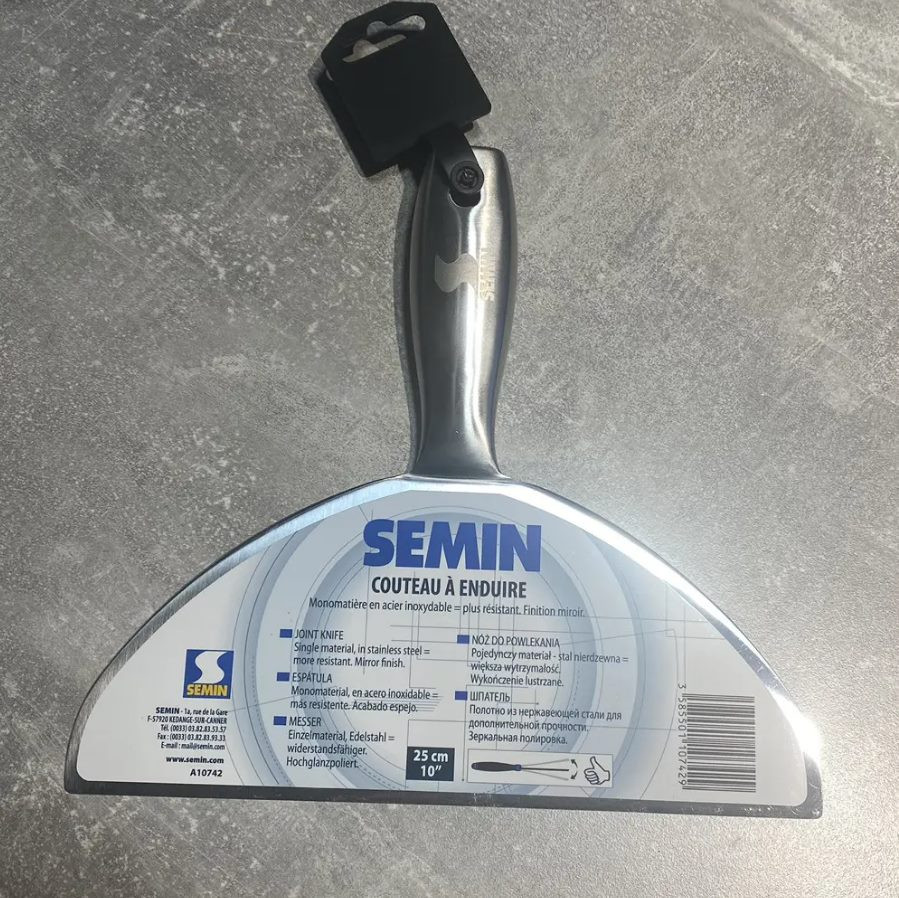 Шпатель з нержавіючої сталі SEMIN COUTEAU A ENDUIRE 250 мм Киев - изображение 1