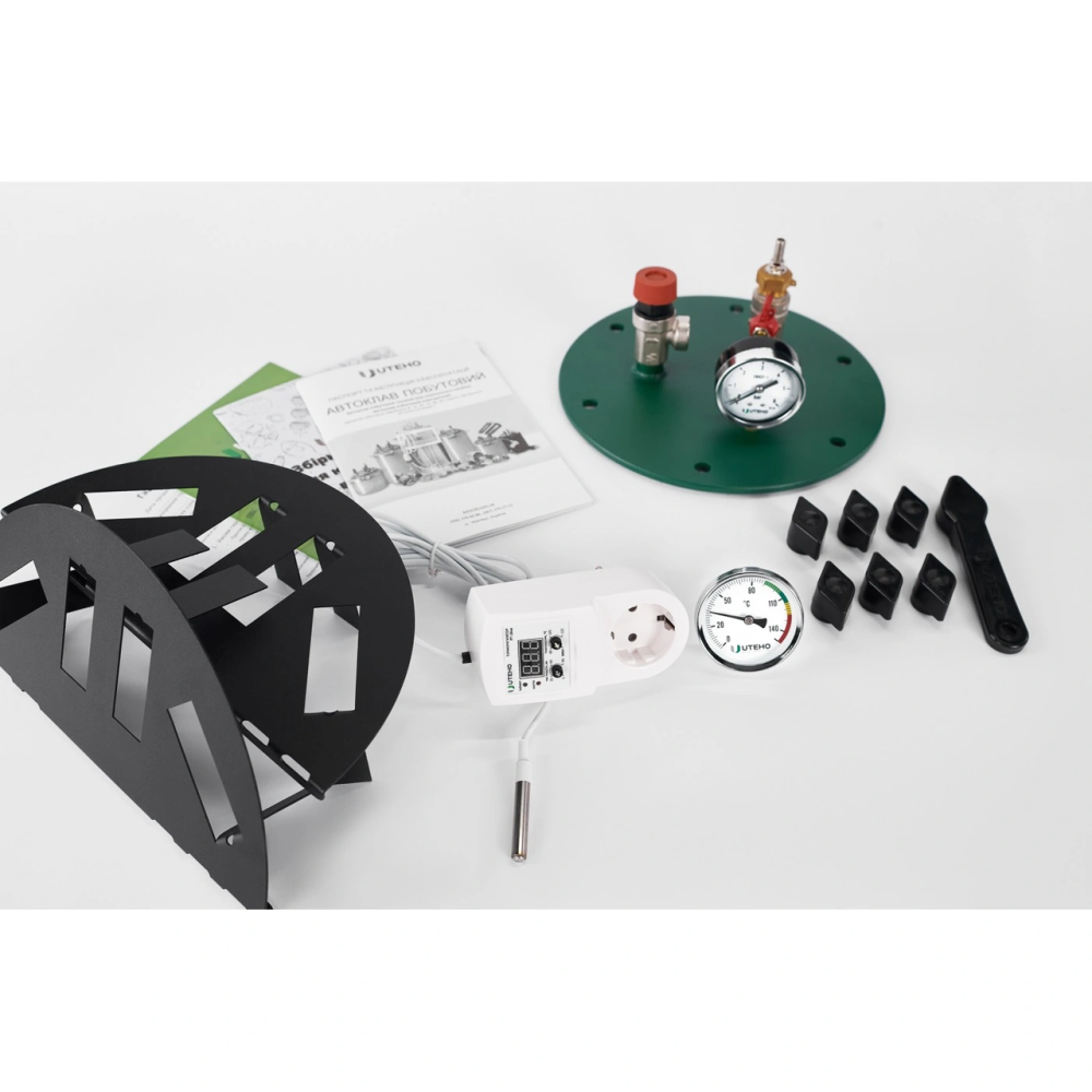 Автоклав бытовой УТех-16 electro, универсальный на 16 банок, электрический стальной домашний Киев - изображение 4