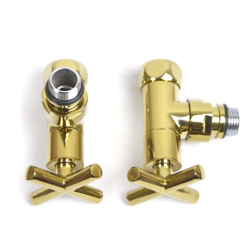 Кран кутовий Navin Преміум 3/4х1/2, 2 шт. під золото Київ - фото 2