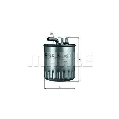 Фільтр паливний Mahle KL100/1 Вінниця - фото 1