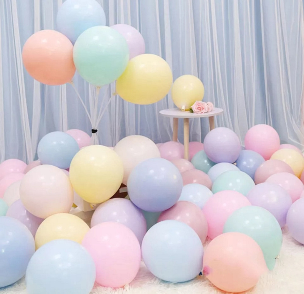 Шарики латексные макарун 10'' 26см (10шт в упак.) Киев - изображение 1