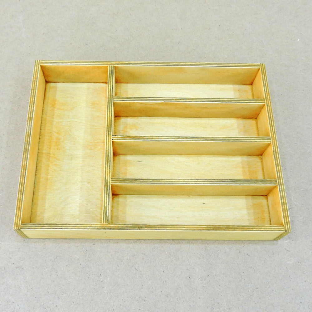 Лоток для столових приладів "Макароне" ваніль Миколаїв - фото 7