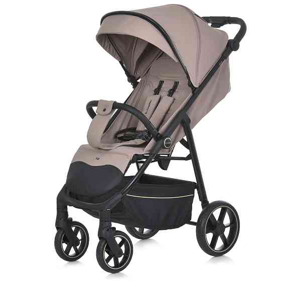 Коляска дитяча EL CAMINO FIJI Beige Matt прогулянкова з чохлом та москітною сіткою Бежевий (ME 1113-2) Чернігів