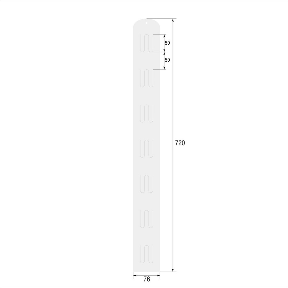 Подвесная страйп-лента EKOSTAR на 7 крючков Киев - изображение 2