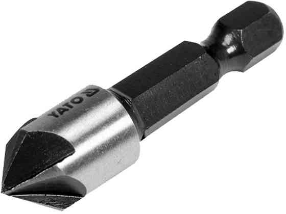 Зенкер конический для отверствий YATO HEX- 1/4" D10.4 x 40 мм (YT-44723) Коломия