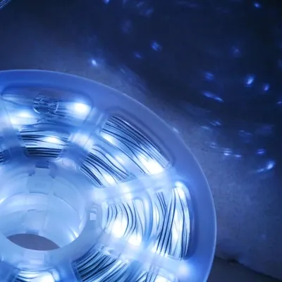 Гирлянда Chomik Струна На катушке 49.9+3 м 500 LED Холодный белый (5900779880122) Вінниця