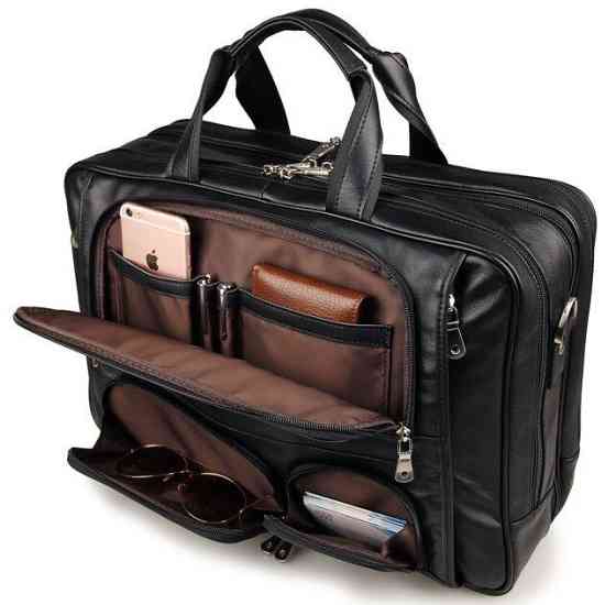 Сумка чоловіча Чорна (Vintage) Київ