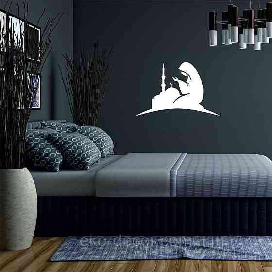 Декоративное настенное Панно «Ислам» Декор на стену 70*45 см, Белый Киев