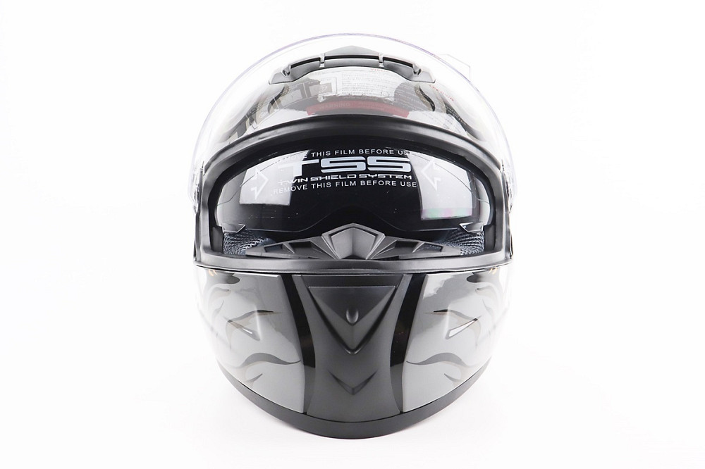 Шолом інтеграл, закритий+окуляри BLD-М61 М (57-58см), ЧОРНО-СІРИЙ "Buffalo" Киев - изображение 5