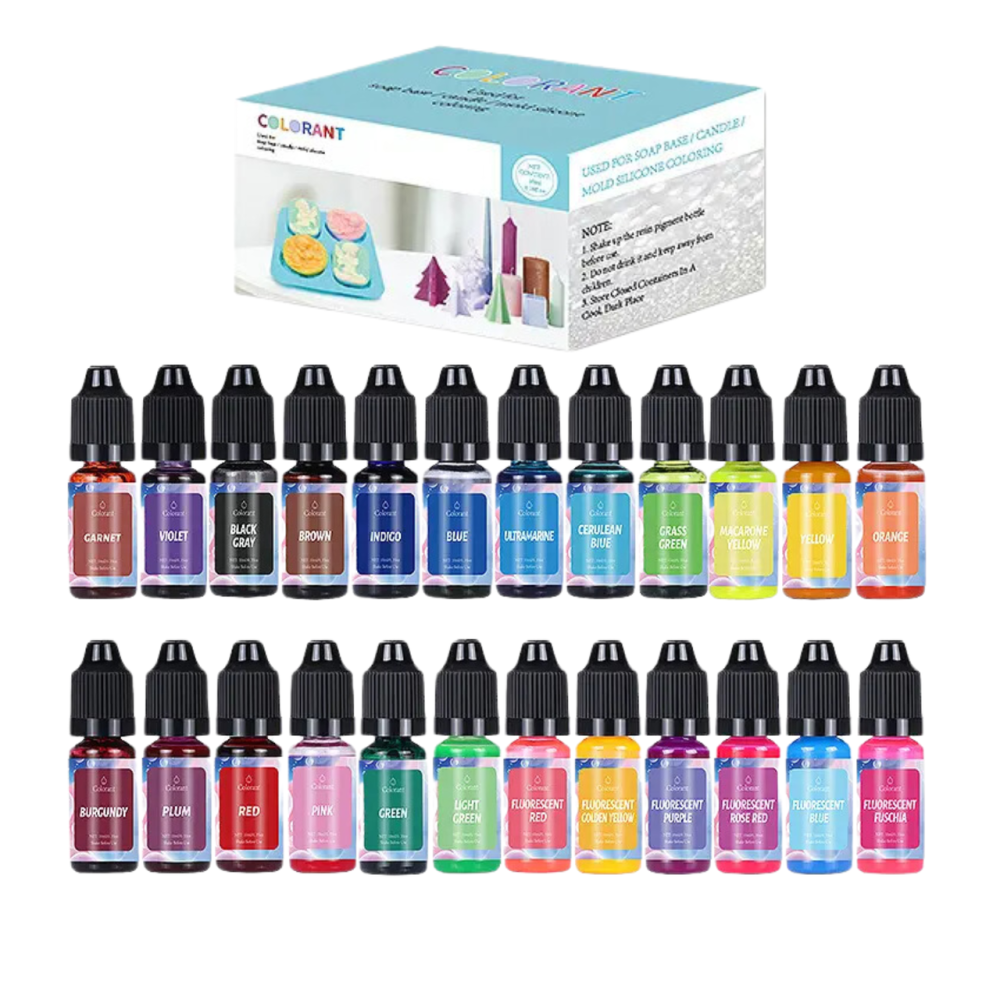 Рідкі барвники для мила та свічок, 24 насичених відтінки, олійні пігменти Кам'янець-Подільський - фото 9