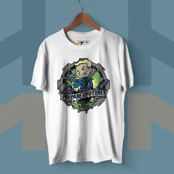 Футболка мужская с принтом FallOut Размер 48 Anime0008 Днепр