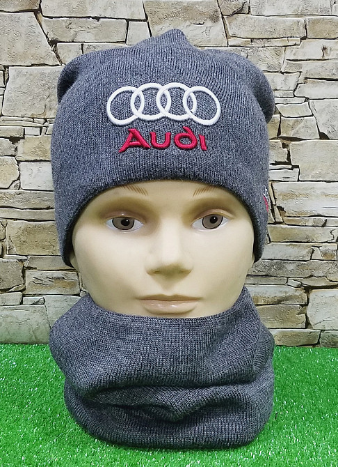 Комплект шапка+бафф Audi Originals Fleece Киев - изображение 1