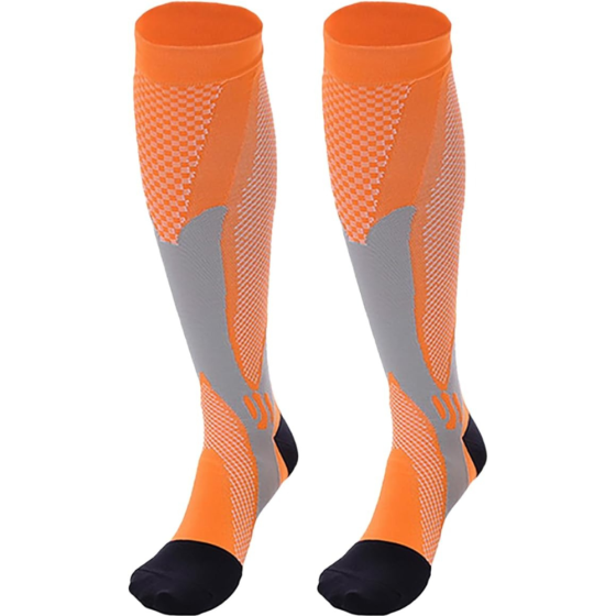 Гетри футбольні ігрові, тренувальні, спортивні, унісекс, (EU 42-45) розмір L, колір помаранчевий Кам'янець-Подільський