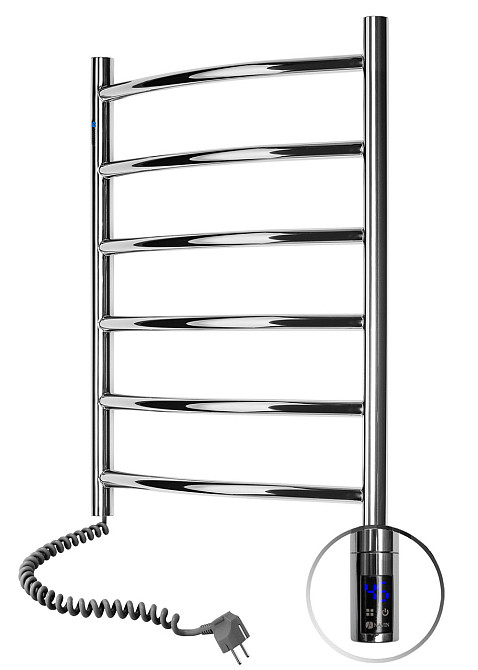 Рушникосушарка електрична NAVIN Камелія 480х600 ліва сенсор з таймером Київ - фото 1