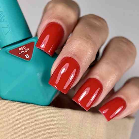 Гель-лак Victoria Avdeeva Red Color 05 (червоний) 12 мл HEMA & TPO FREE Херсон