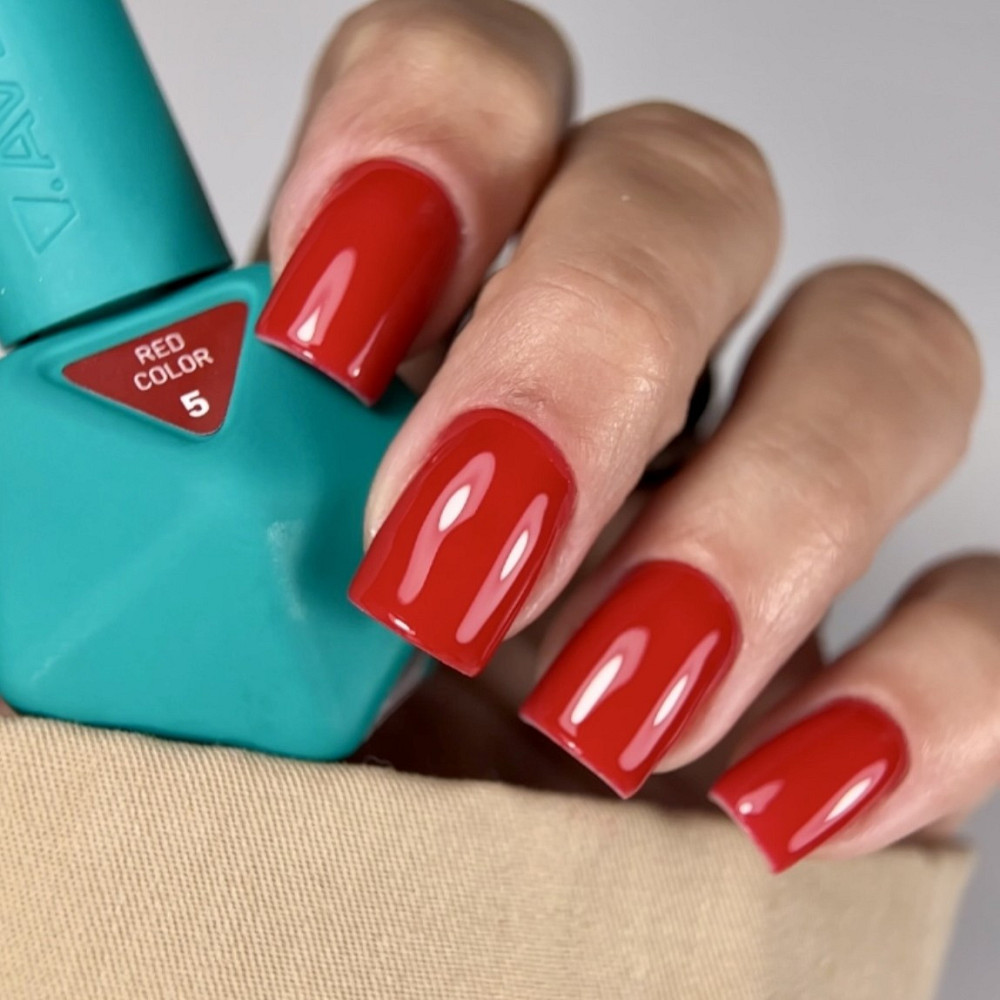 Гель-лак Victoria Avdeeva Red Color 05 (червоний) 12 мл HEMA & TPO FREE Херсон - изображение 1