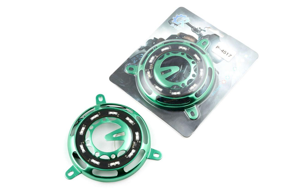 Накладка крышки генератора диодная (зеленая) Мукачево - изображение 1