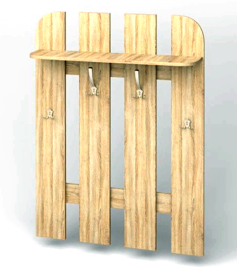 Вішалка-щит для одягу "Тіес" сієна Миколаїв - фото 1