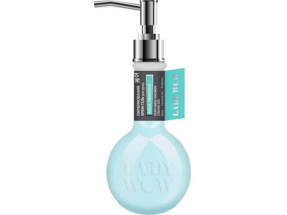 Гель для душа 350мл Парфюмированный Aqua Paradise ТМ LADY WOW Киев - изображение 1