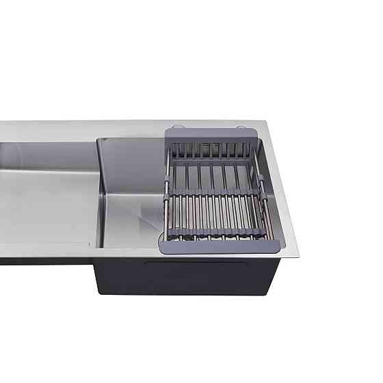 Кухонная мойка с нержавеющей стали Kroner KRP Gebürstet - 78х48 RHM (3/1 мм) Киев