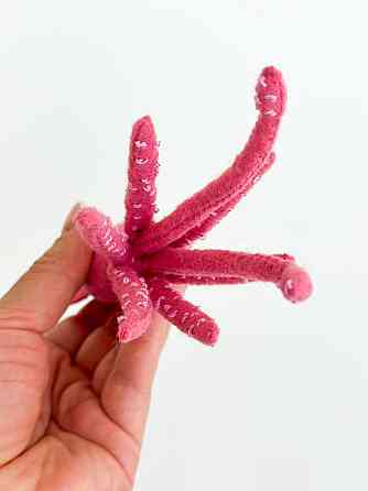 Мягкая фетровая игрушка кальмар ручной работы – безопасная развивающая игрушка Киев