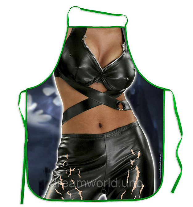 Прикольные фартуки Девушка кошка Харьков - изображение 1