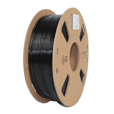 Пластик для 3D-принтера Gembird PETG, 1.75 мм, black, 1 кг (3DP-PETG1.75-01-BK) Винница - изображение 2