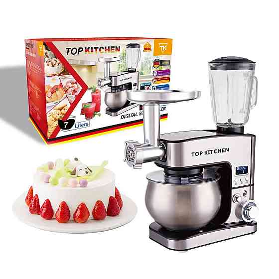 Кухонний комбайн 3 в 1 Top Kitchen 4500W TK-00225 7л (2) Київ