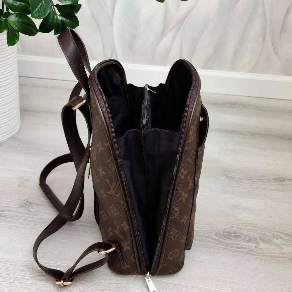 Брендовый женский рюкзак-сумка. Женский маленький брендовый рюкзак-сумка 707 Киев - изображение 6