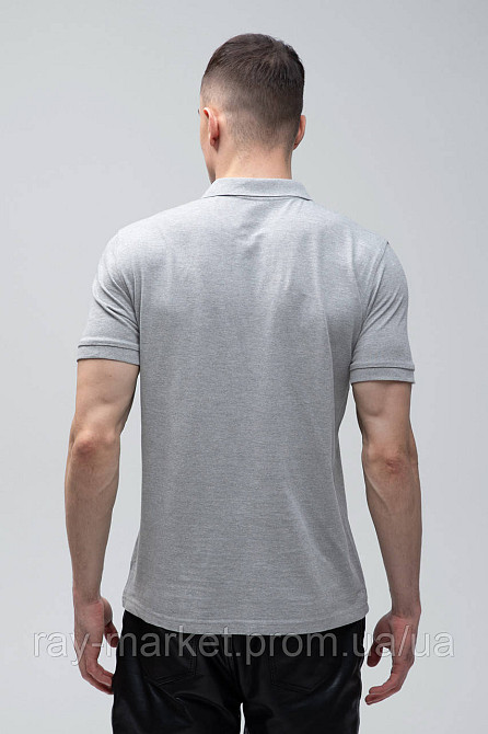 Поло класичне Stedman Lux Polo чоловіче сірий меланж (ST9060-GYH) XXL Київ - фото 11