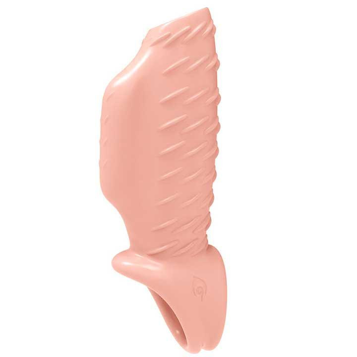 Насадка на пенис и мошонку с вибрацией Choke Ring телесный Винница - изображение 1