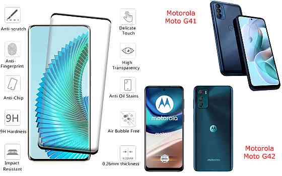 Захисне скло HyperGlass Pro для Motorola Moto G41, Moto G42 – максимальна чутливість та захист Київ