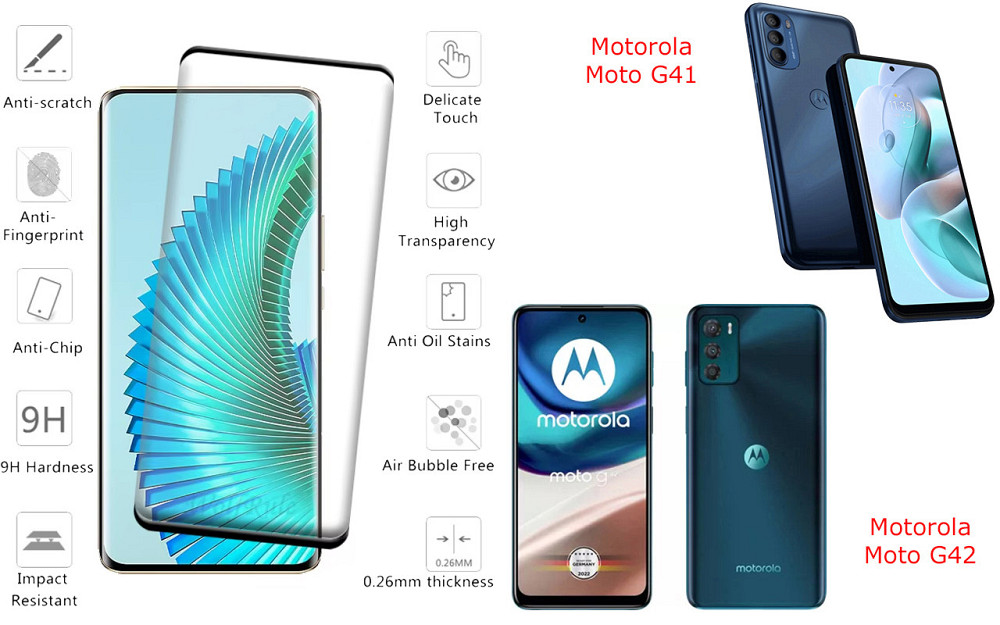 Защитное стекло HyperGlass Pro для Motorola Moto G41, Moto G42 – максимальная чувствительность и защита Киев - изображение 2