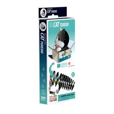 Пазл Eugy 3D Зоопарк Кошеня чорно-біле (XEG-089) Вінниця