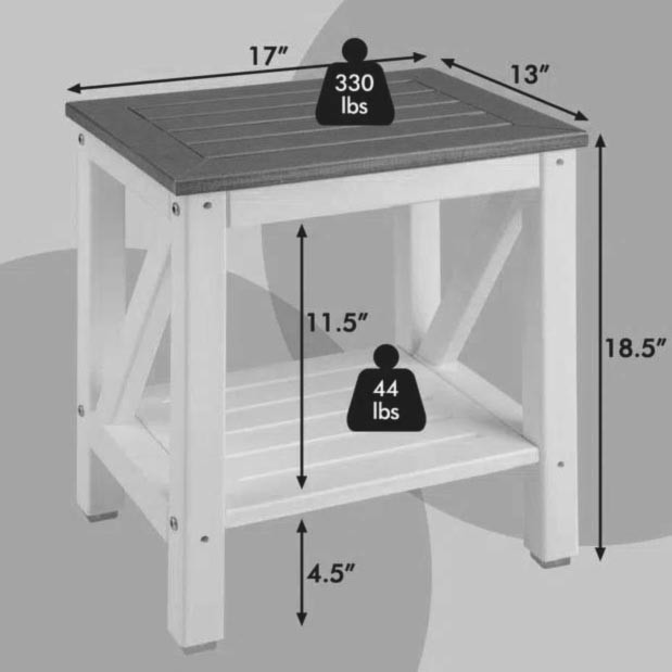 Стілець для ванної "Рінос" зефір-кориця Миколаїв - фото 2