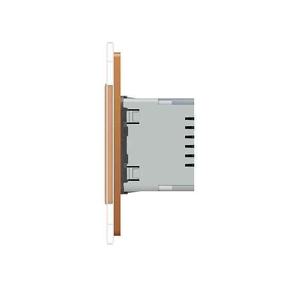 Світильник для сходів підлоги золотий, скло, 2700K, 230В, 0.35Вт Livolo (VL-C7FCL1-2AP) Коломия