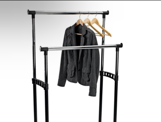 Вішак NOVA II хром/чорний Київ