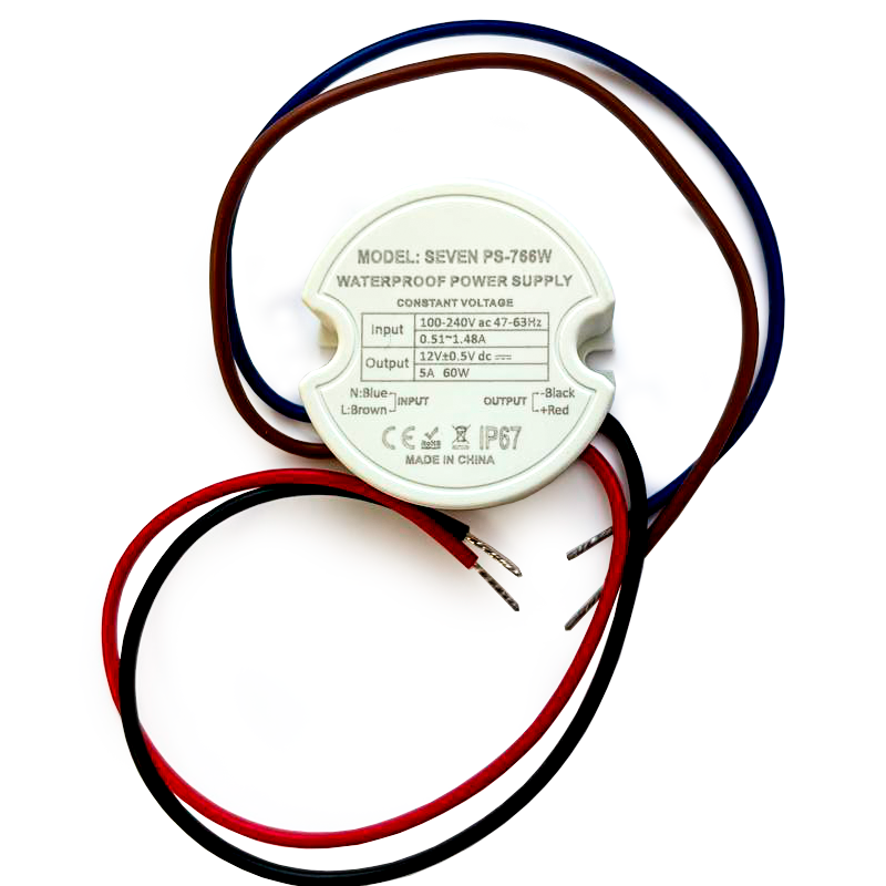 Блок живлення 12 В/5 А SEVEN PS-766W Київ - фото 6